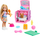 Set lodër Barbie Chelsea Puppy Carrier, kukull Chelsea, qenush dhe aksesorë