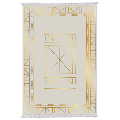 Tepih ndenjeje 120×170 cm (HM7677.34), bezhë/ ari