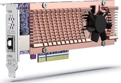 Kartë rrjeti QNAP QM2-2P410G1T, PCIe, 10GbE RJ-45, bakër