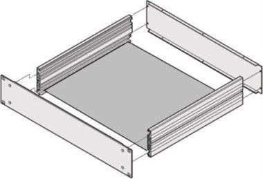 Pllakë montimi Schroff 390T, për kabinet rack 19", metal