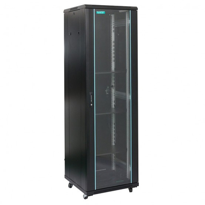 Kabinet rrjeti Spacer SPCN 27U, dysheme 19", 1000kg, i zi