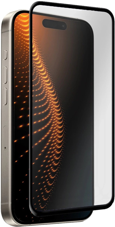 Mbrojtëse ekrani SBS Extremely Resistant Glass, për iPhone 15, xham D3O, e zezë