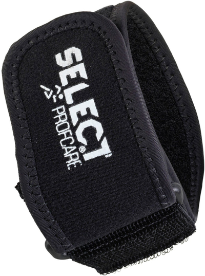 Bandë mbështetëse bërryli Select Tennis Elbow Band, neopren, madhësi universale, e zezë