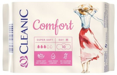 Peceta higjenike HARPER CLEANIC Comfort Day, për ditë, 10 copë
