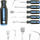 Set veglash auto Högert, 5 copë, leva dhe grepë, zi blu