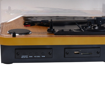 Gramafon Denver VPL-230LW, Bluetooth, USB për regjistrim, dru i çelët