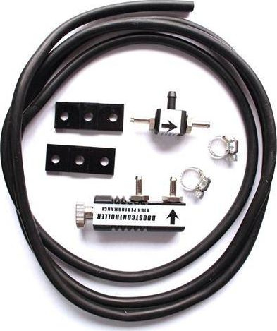 Rregullator manual boost Turbo MBC, universal, set me zorrë, i zi