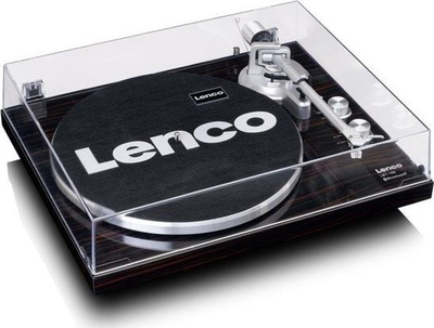 Gramafon LENCO LBT-188, me rrip, Bluetooth, USB, arre kafe