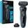 Brisk elektrik Braun Series 5 51-M1200S, 3 tehe që lëvizin, i papërshkueshëm nga uji, i zi
