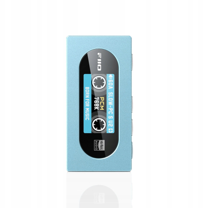 DAC portativ me amplifikator kufjesh FiiO KA15, Hi-Res Audio, USB, blu