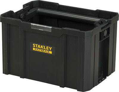 Kuti veglash Stanley FatMax Tstak Tote FMST1-75794, kapacitet 20kg, me dorezë ergonomike, e zezë