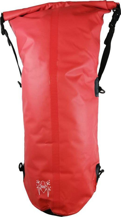 Çantë ujit Amphibious Tube Bag, 60L, PVC, e kuqe