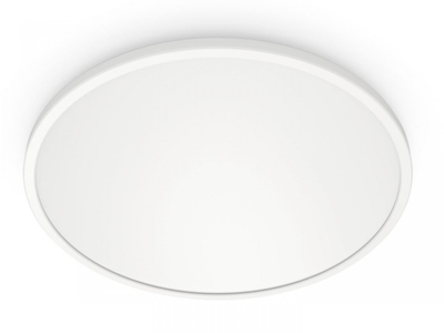 Llambë tavani WiZ LED Super Slim, 14W, e rrumbullakët, e bardhë