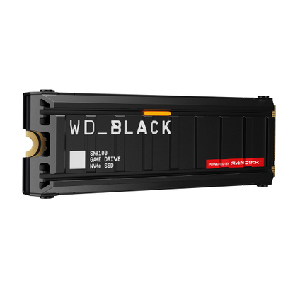 SSD NVMe SanDisk WD_BLACK SN8100, 1TB, M.2 PCIe 5.0, me heatsink