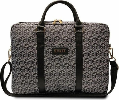 Çantë laptopi Guess GCube Stripes GUE002880, 16", lëkurë sintetike, shumëngjyrëshe