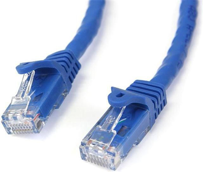 Kabllo rrjeti StarTech N6PATC3MBL, Cat6, RJ-45, 3 m, e kaltër