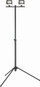 Lampë pune DEDRA L1074-22, 2x20W SMD LED, 2x1800lm, tripod, IP65