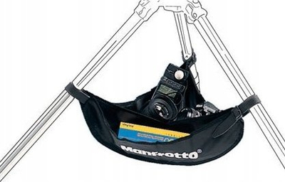 Aksesor tripodi Manfrotto 166 Apron Support, 3 xhepa, i zi