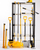 Sëpatë universale Forte U1100, 45 cm, bisht ﬁberglass, portokalli e zezë