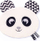 Lodër gjumi BabyOno Happy Panda, për foshnje, pelush, shumëngjyrëshe