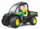 Lodër automjet Bruder John Deere Gator XUV 855D me shoferë, i zi (02490)