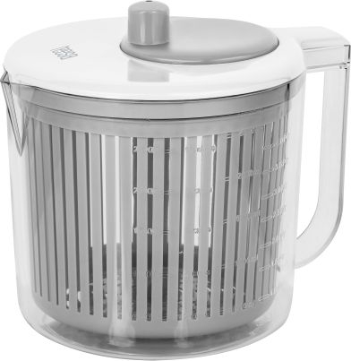Rrotullues sallate Teesa Salad Spinner, 2.5L, plastikë e tejdukshme