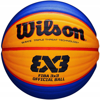 Top basketbolli Wilson FIBA 3X3 Game Ball WTB0533XB, material sintetik, i verdhë