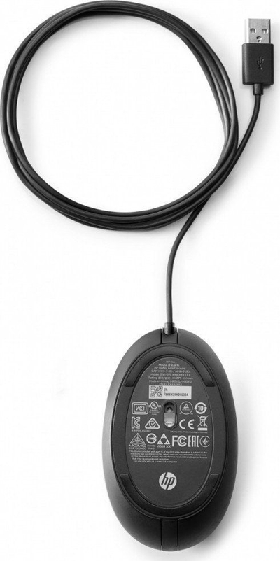 Maus HP 320M, me kabllo, USB, i zi