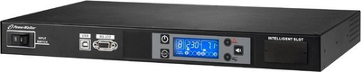 Njesi shpërndarëse energjie PowerWalker RC-16A, 8 dalje AC, 1U, e zezë