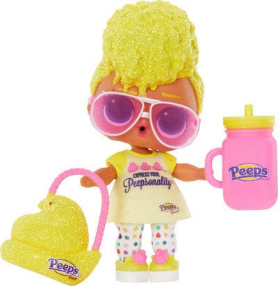 Kukull L.O.L. Surprise Loves Mini Sweets Peeps Tough Chick, 7 surpriza, edicion i kufizum, shumëngjyrëshe