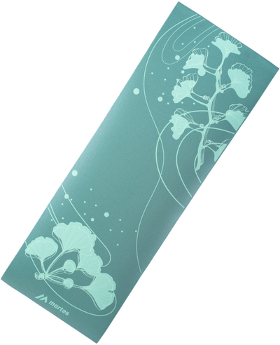 Dyshek fitnesi Martes Ginkgo Mat, 172x61 cm, PVC, jeshile