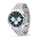 Orë dore Daniel Wellington Panda Silver DW00100874, unisex, e argjendtë