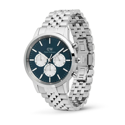 Orë dore Daniel Wellington Panda Silver DW00100874, unisex, e argjendtë