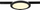 Тавански LED рефлектор Trio Lighting Camillus DUOline, Ø26cm, црн