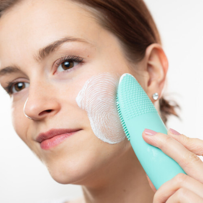Brushë për pastrim lëkure Concept Sonvibe SK9010 Sonic, e gjelbër