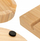 Држач за кујнска лажица Bamboo Spoon Rest, бамбус, 12.7 x 20.5 x 3.5 cm, природна боја