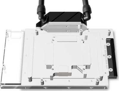 Ftohës uji për GPU Alphacool Eiswolf 2, 360mm AIO, RGB, i zi