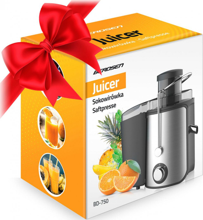 Shtrydhëse frutash Berdsen BD-750, 600W, 0.5L, e zezë