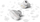 Kufje True Wireless Philips TAT3508, Bluetooth, i bardhë