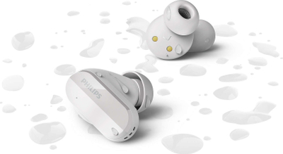 Kufje True Wireless Philips TAT3508, Bluetooth, i bardhë - 3