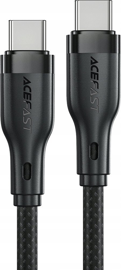 Kabllo USB-C në USB-C Acefast C8-03, 60W 3A, 1.2m, e zezë