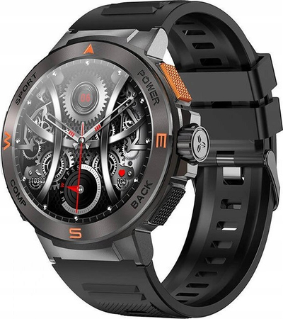 Smartwatch BlitzWolf BW-AT5, monitorim aktiviteti, njoftime smartphone, i zi