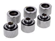 Aksesorë ftohje me ujë Alphacool 17384, set compression fittings, 22 mm, argjend