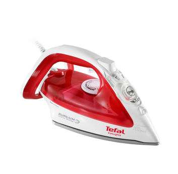 Hekur për rroba Tefal FV3962E0, 2400W, e bardhë/kuqe