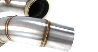 Downpipe TurboWorks për BMW F10 M5 F12 F13 M6, çelik inox, V-BAND