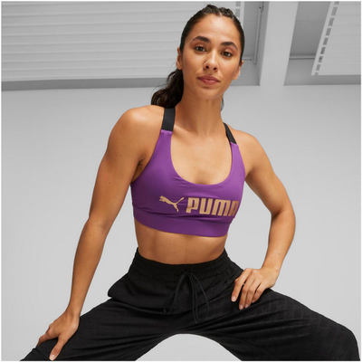 Bra sportiv Puma Impact Puma Fit, për mbajtje sportive, lejla