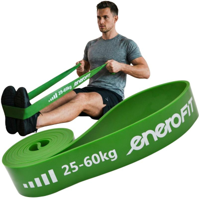 Rrip fitnesi EB Fit, 25-60 kg, latex, jeshil