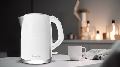 Shishe elektrike Salente IceQueen, 1.7L, çelik inoks, e bardhë