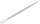 Prenare thonjsh Snippex Plinth PS57, 12.6cm, çelik inox, ngjyrë argjendi