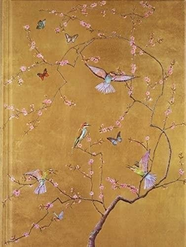 Fletore Peter Pauper Press Sewn Notebook Golden Flight, format i vogël, kapak i fortë, shumëngjyrëshe